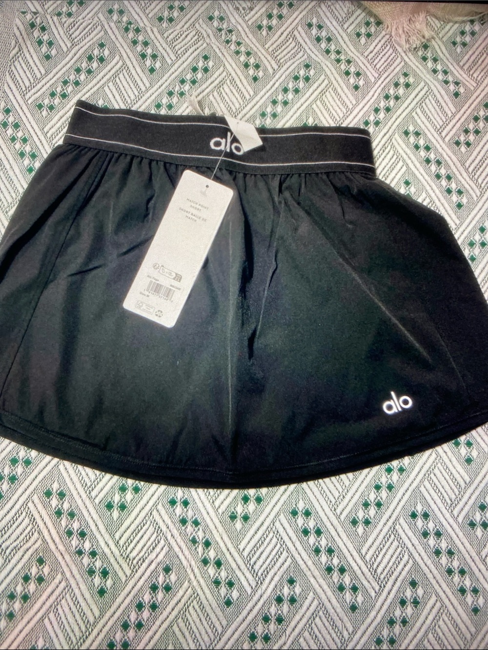 ALO Yoga Black Skater Circle Skirt Size S - Picture 2 of 8